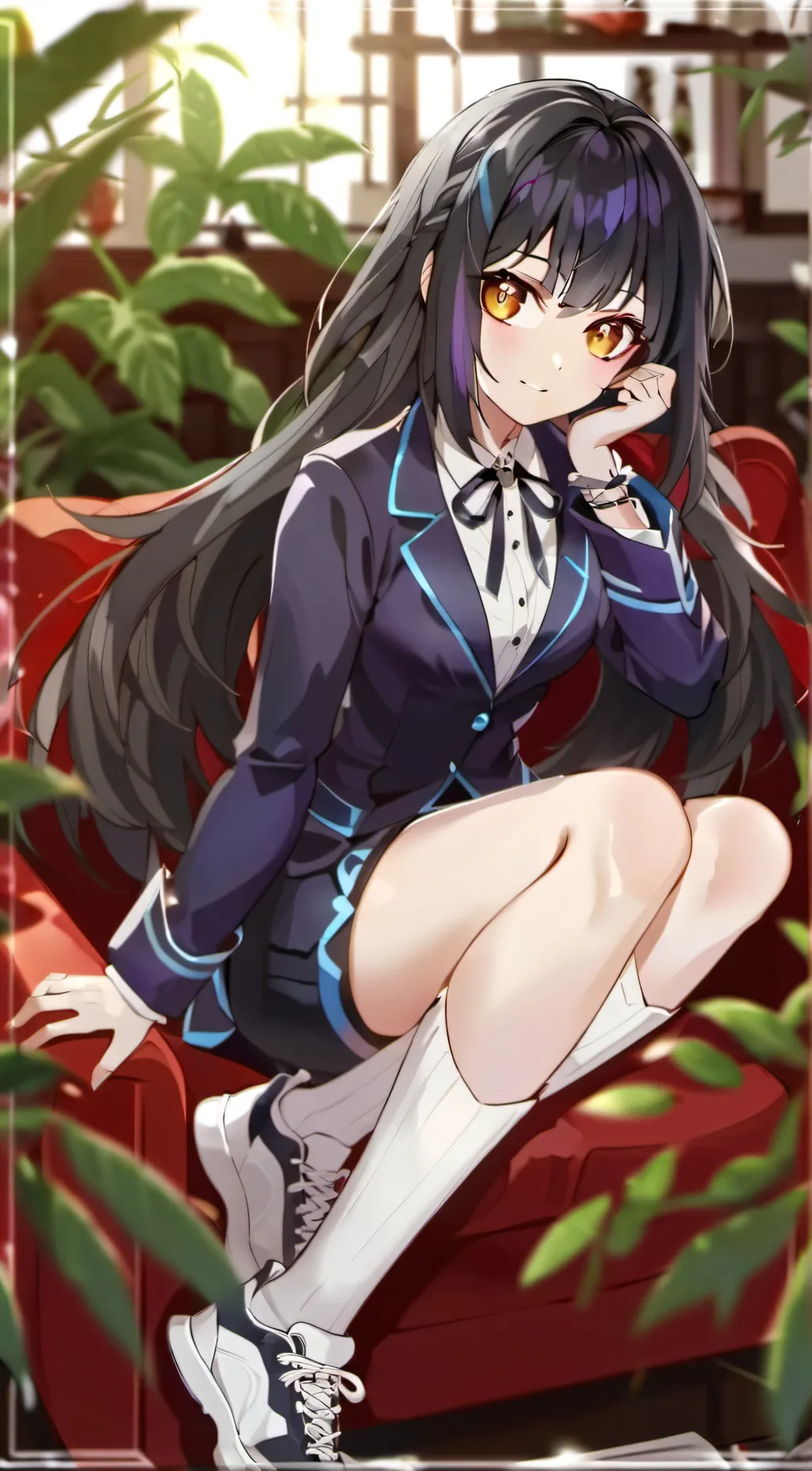 ai character: Emi  background