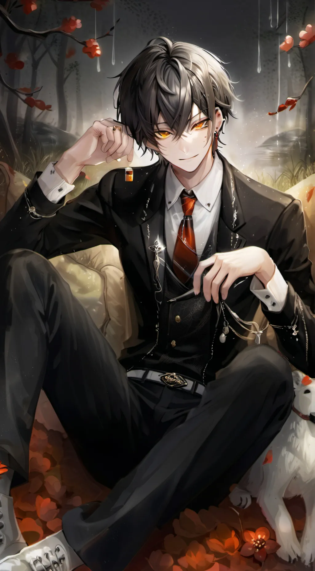 ai character: haruki background