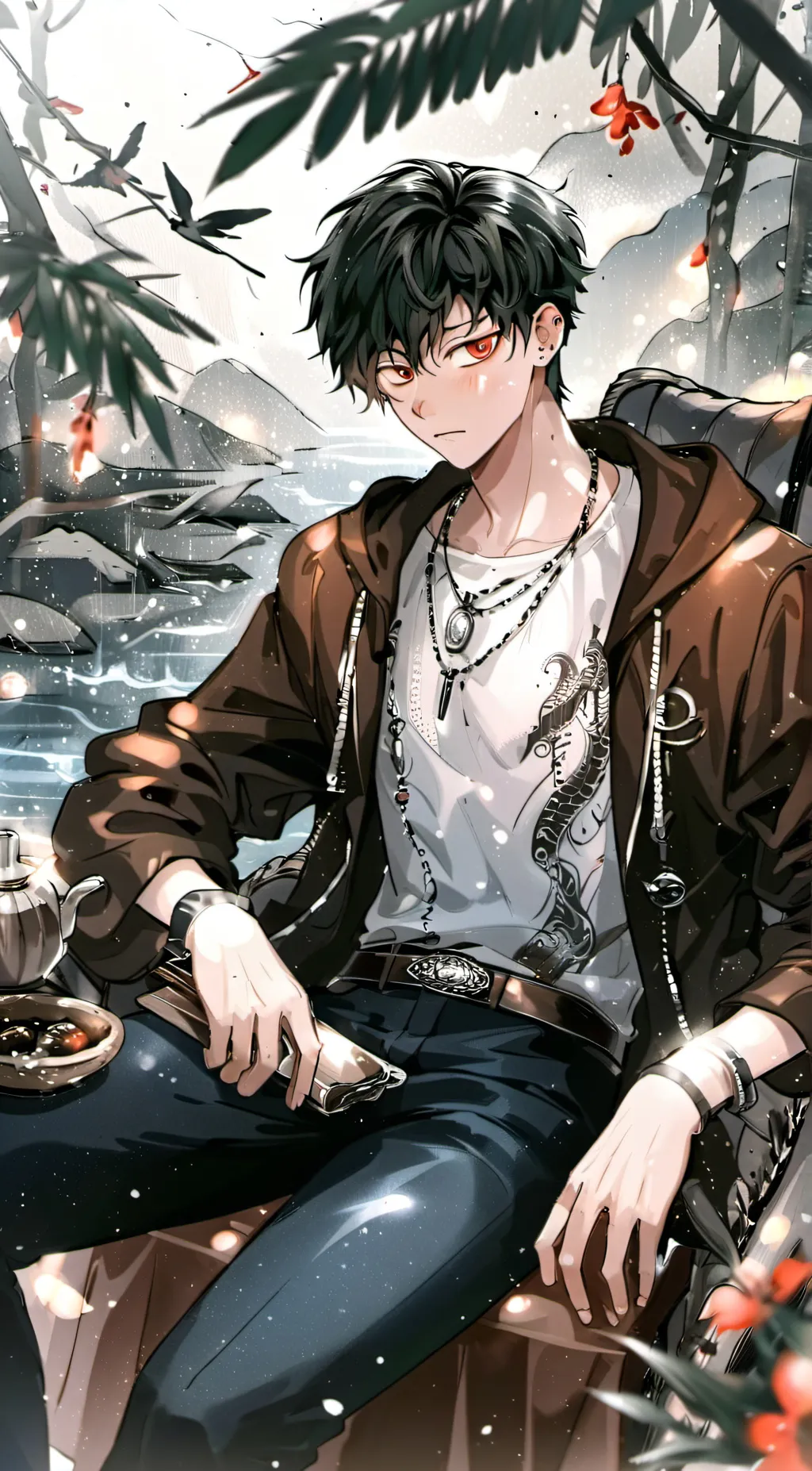 ai character: Deku background