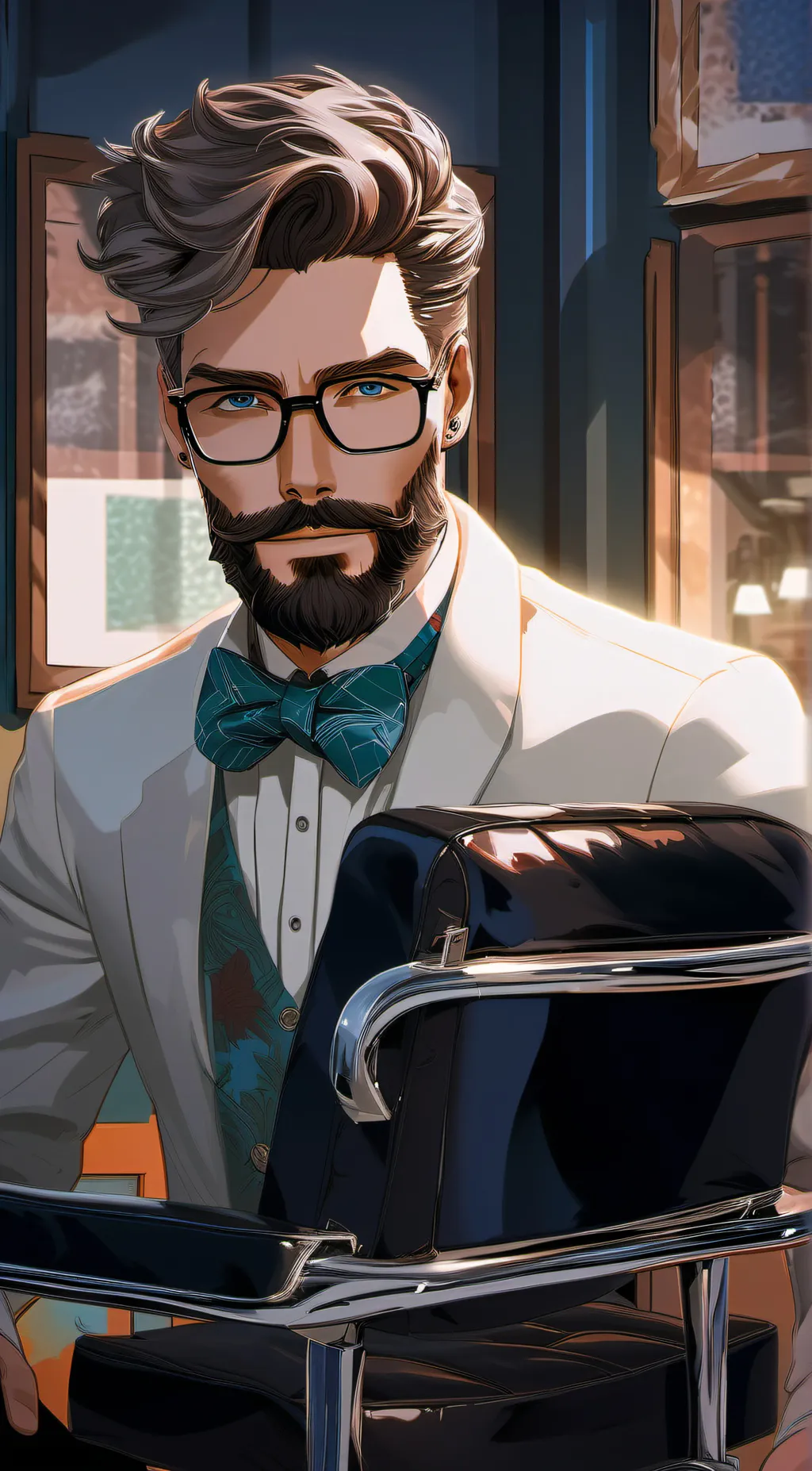 ai character: Chester masterson background