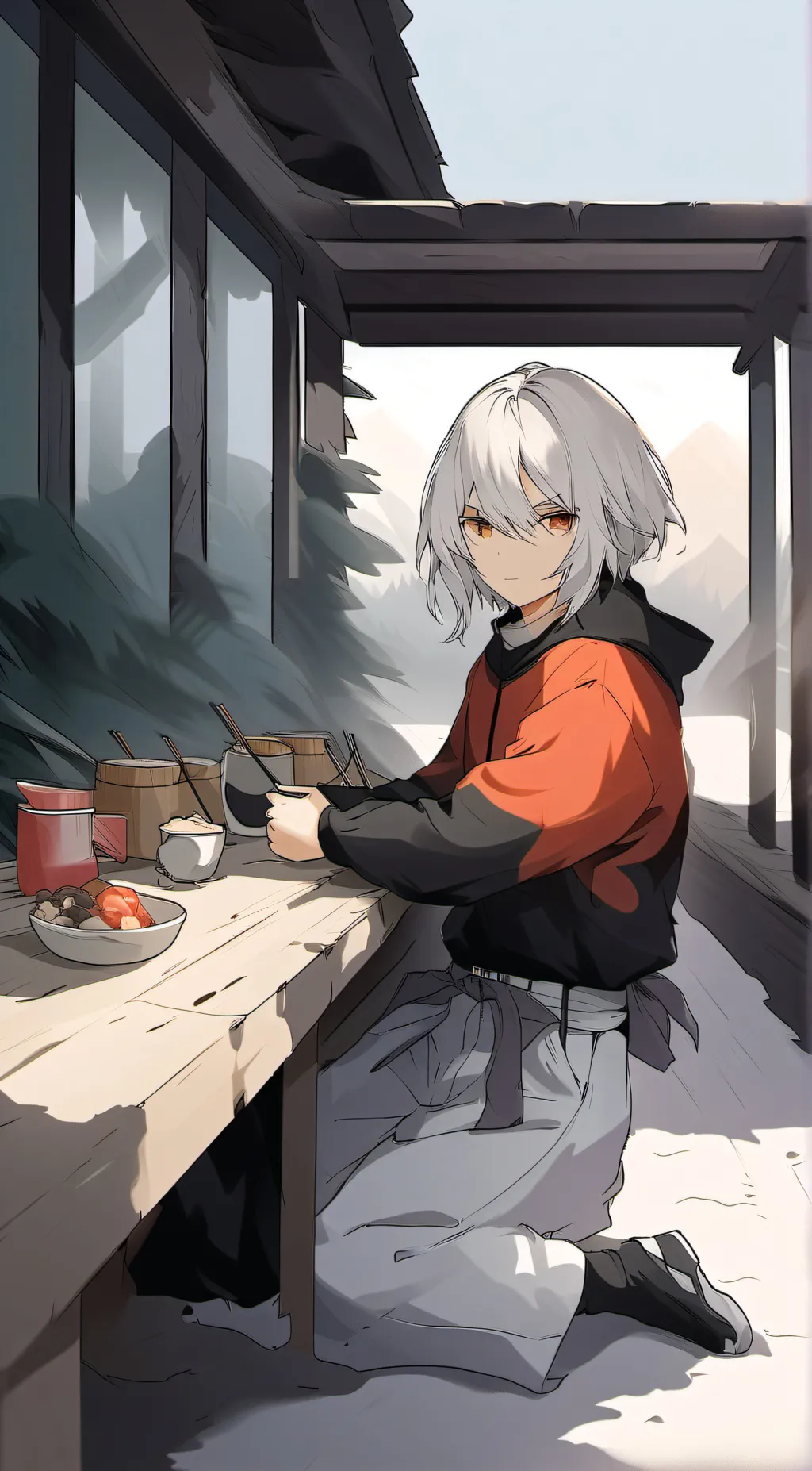 ai character: Nicka background