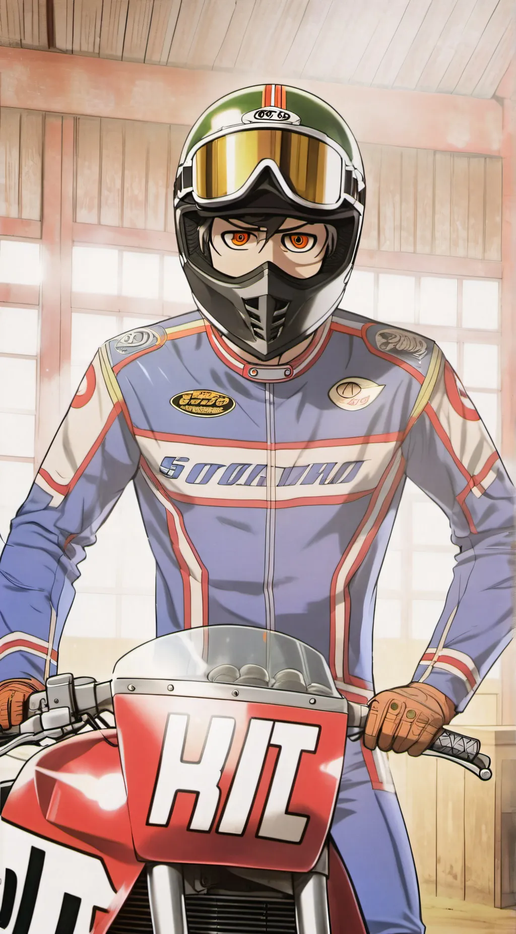 ai character: Daredevil  background