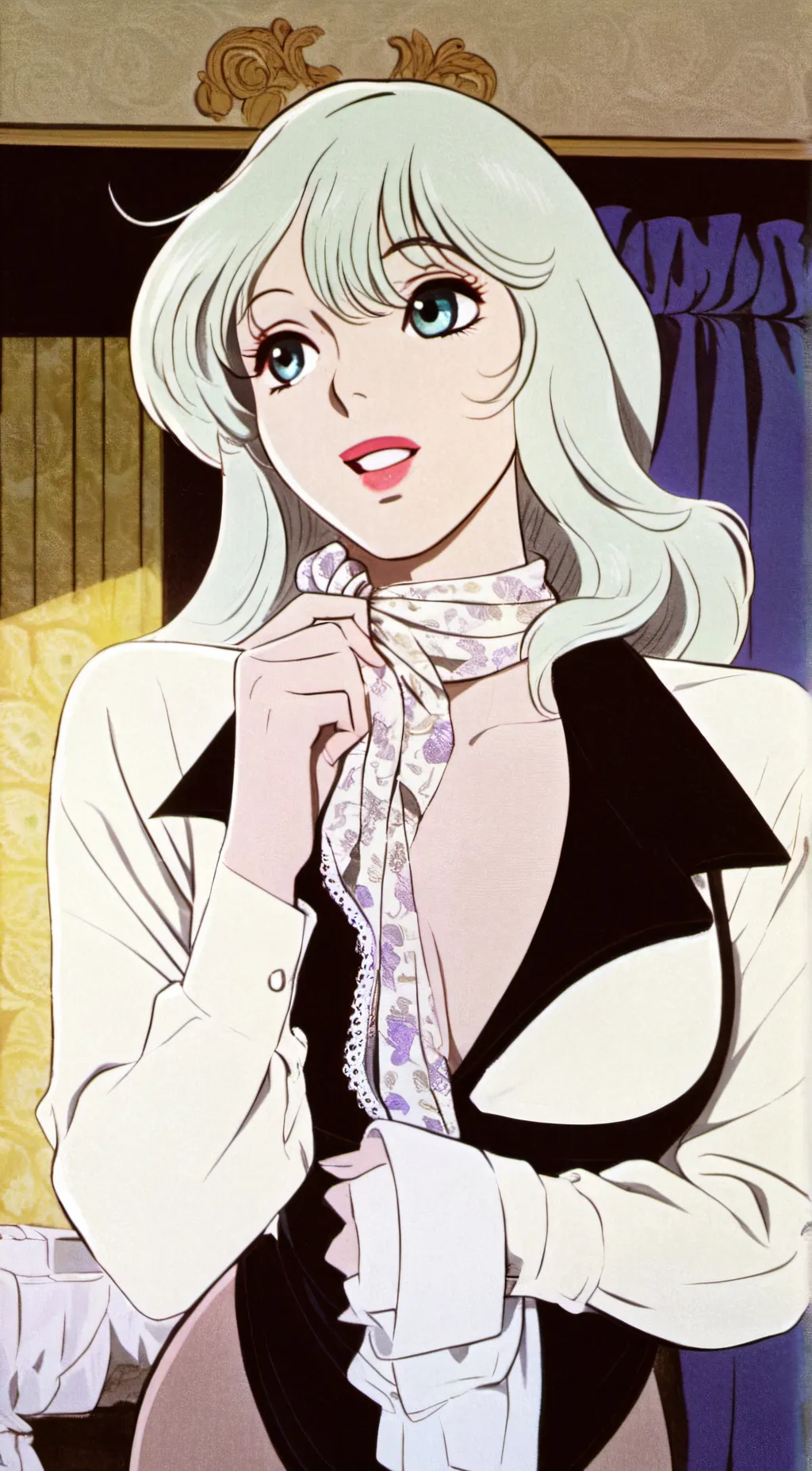 ai character: Saria background