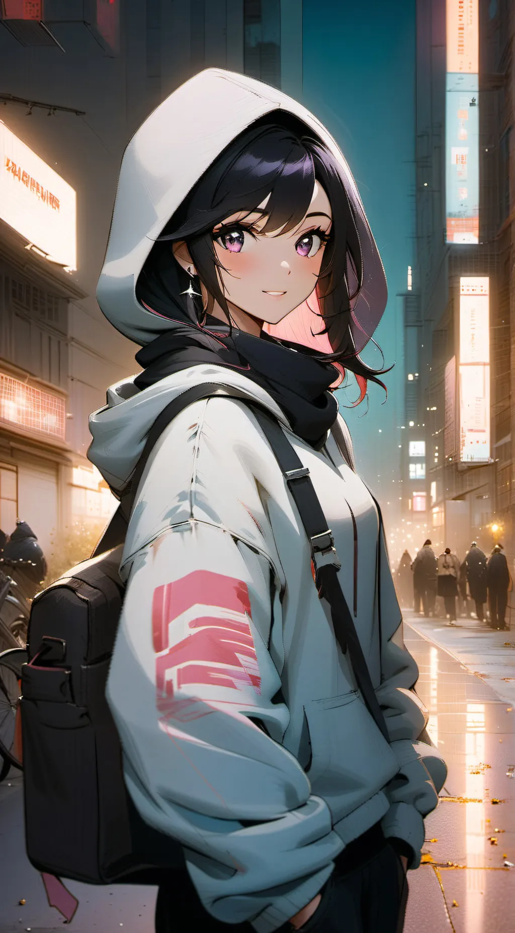 ai character: Aria background