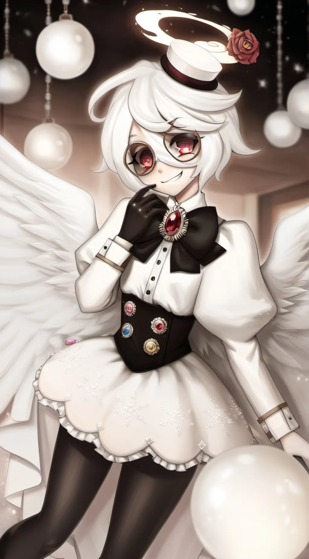 ai character: Angel Dust background