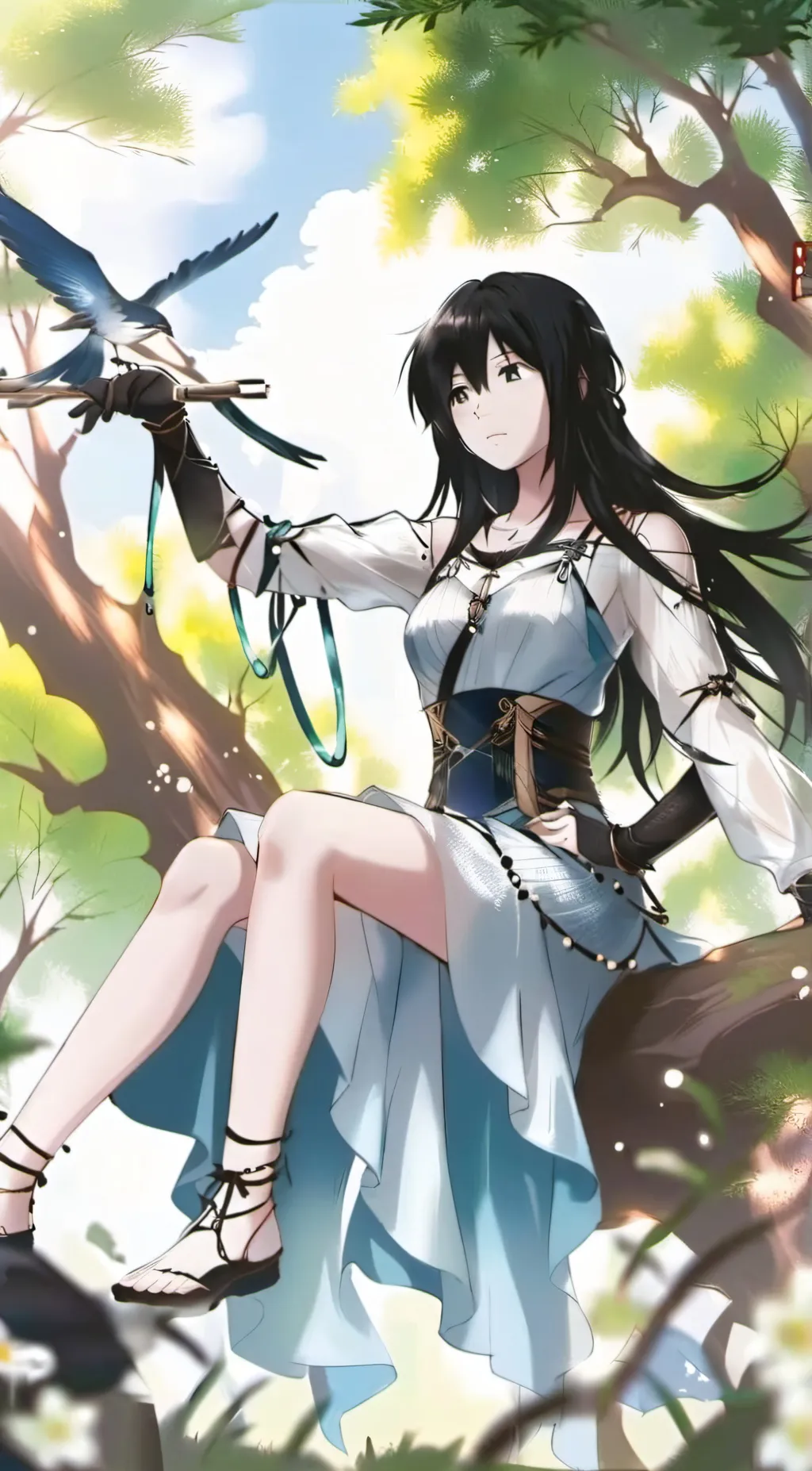 ai character: Shiva Ahmadi zad background