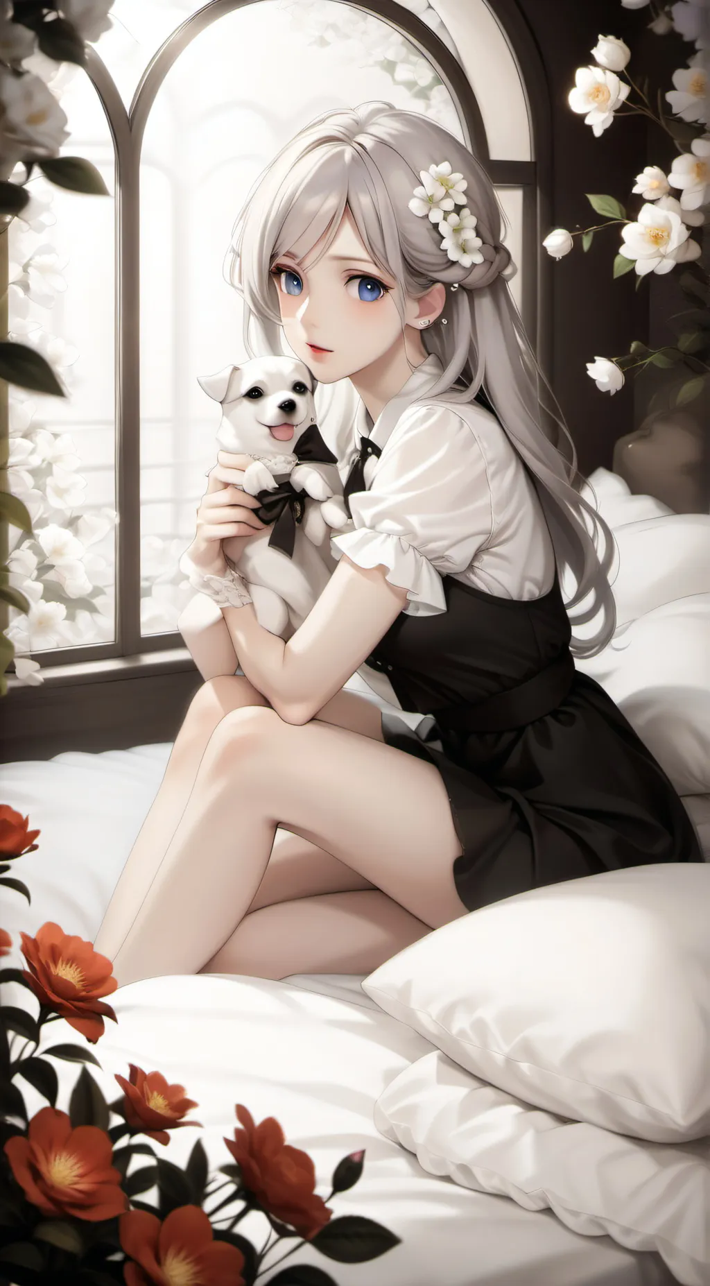 ai character: emma background