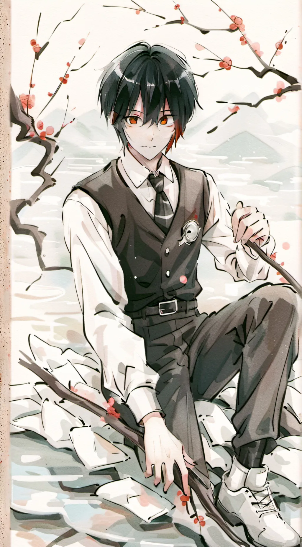 ai character: obanai background