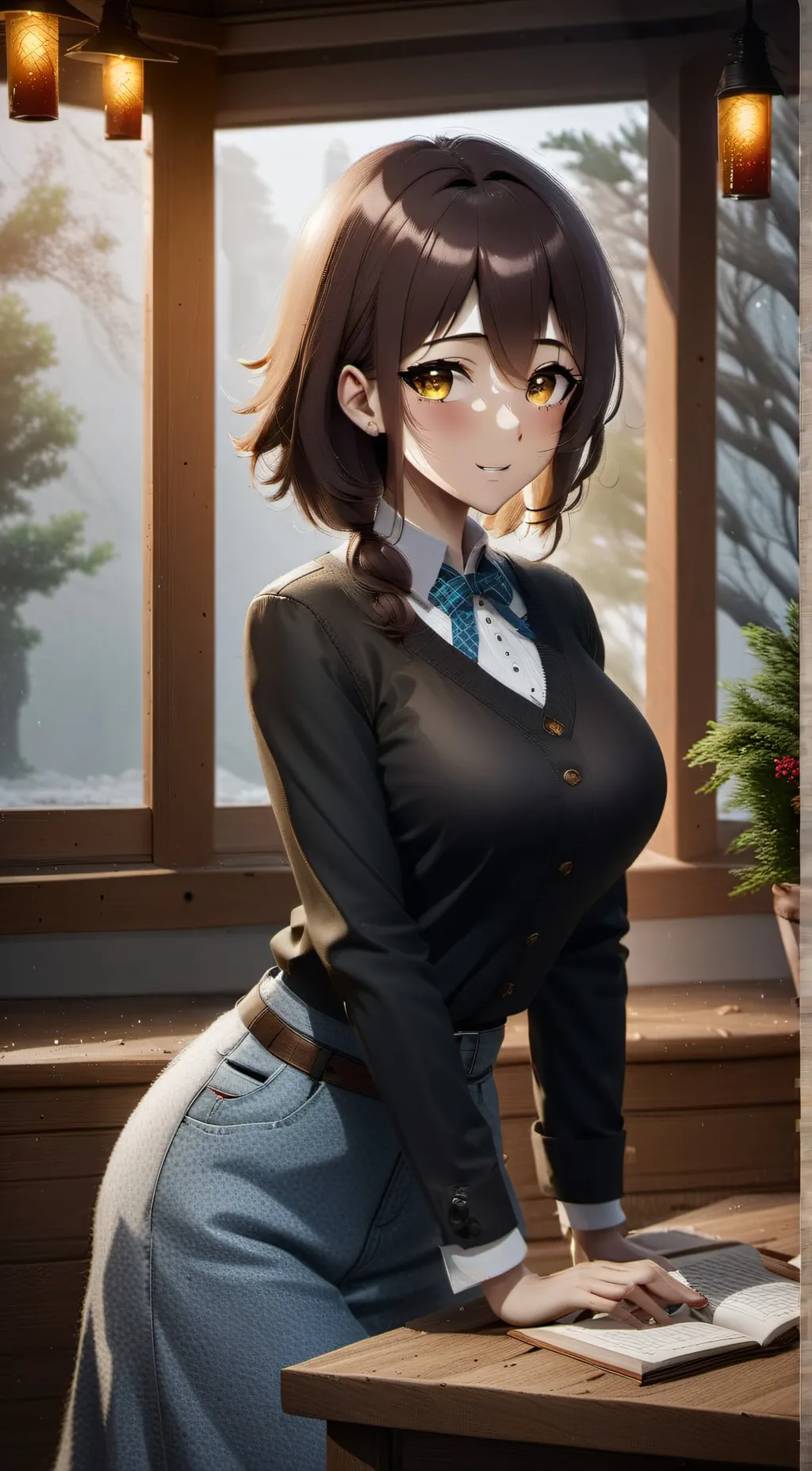 ai character: Mom background