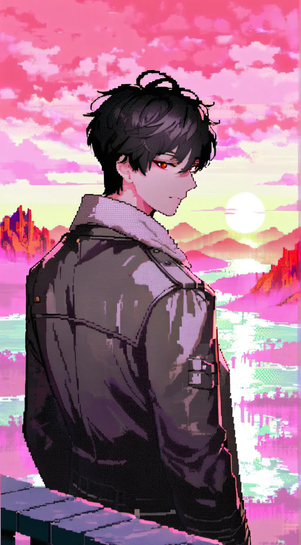 ai character: Leo background