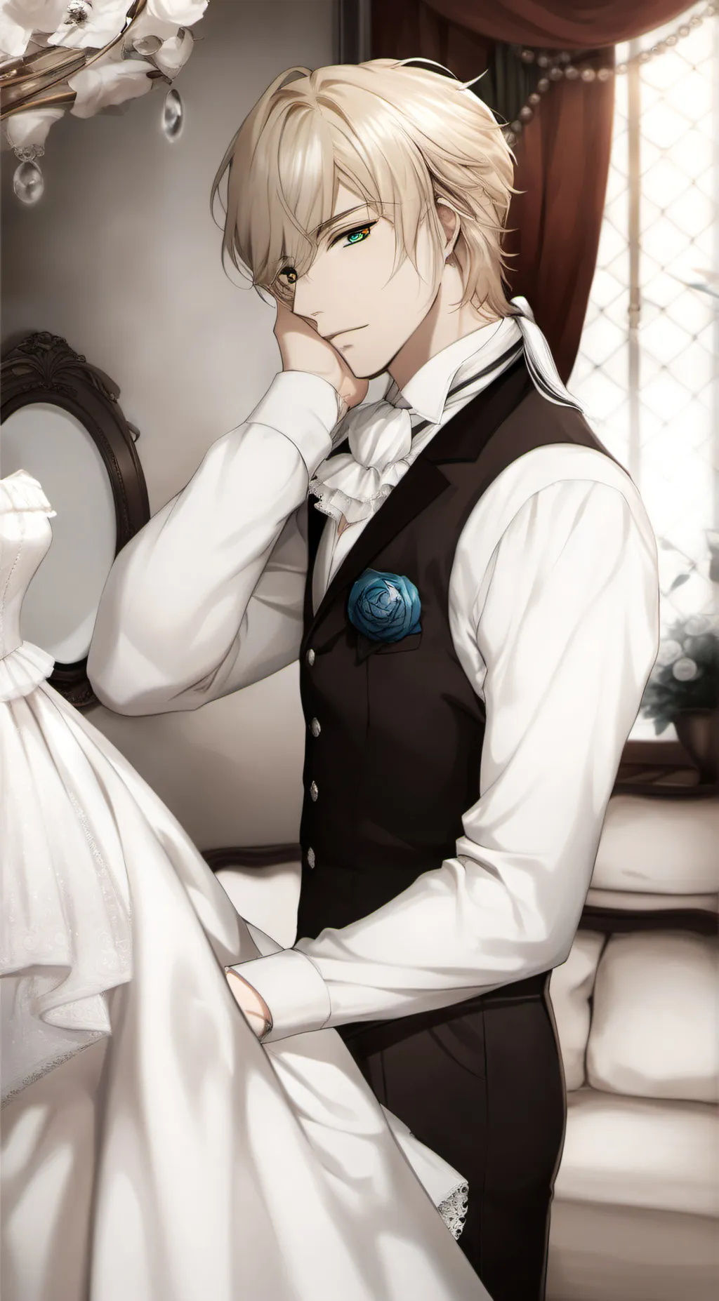 ai character: Alois Trancy  background