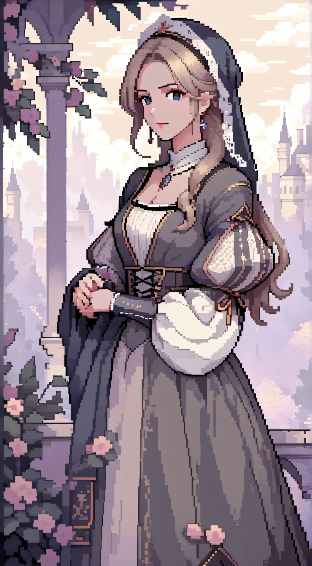 ai character: Aubrey  background