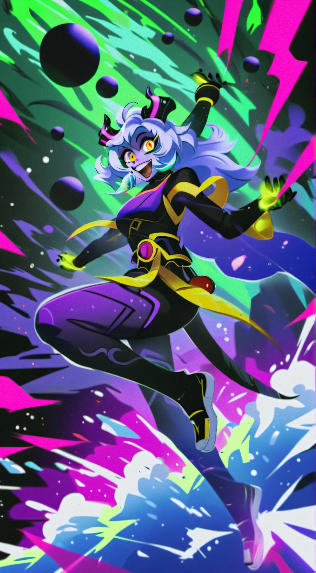 ai character: luck  background