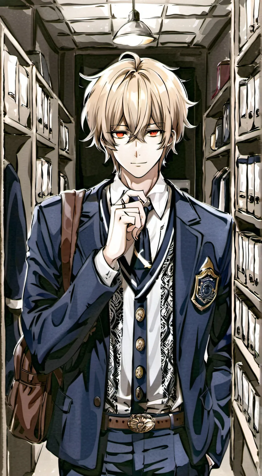 ai character: Elijah  background