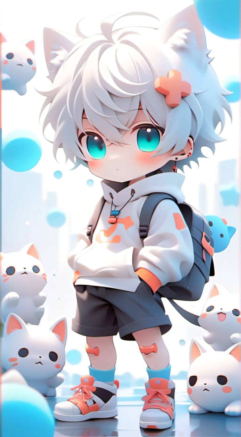 ai character: ❕❣️Kira❣️❕ background