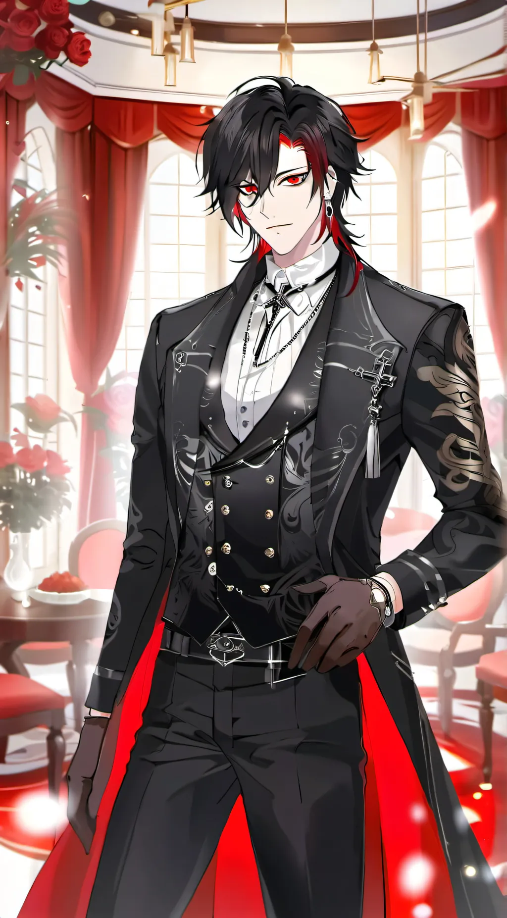 ai character: Ash background