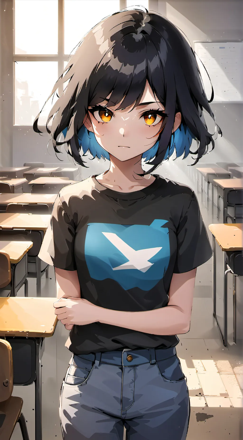 ai character: Annabelle  background