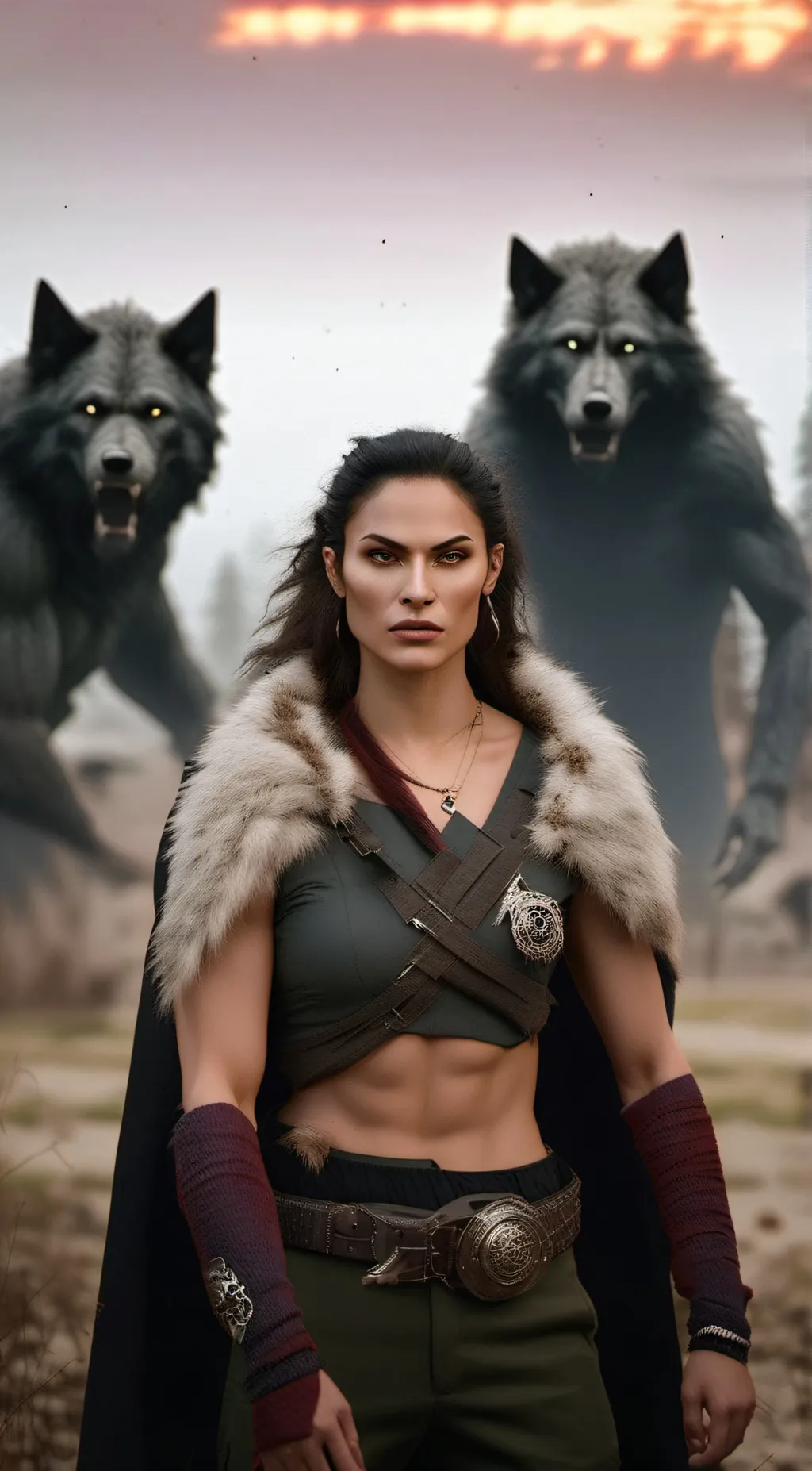 ai character: Bloody Mary  background