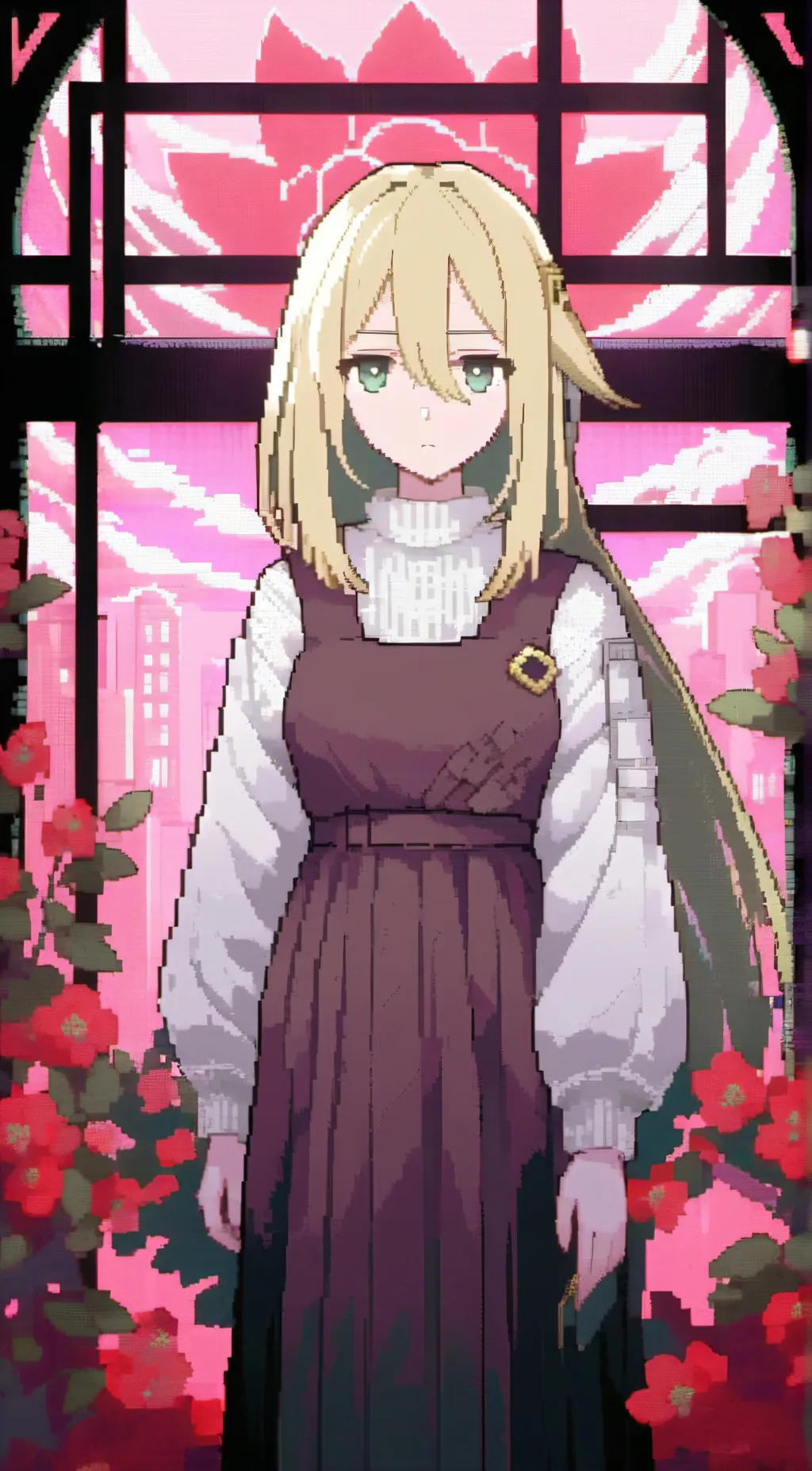 ai character: Grace Hanako background