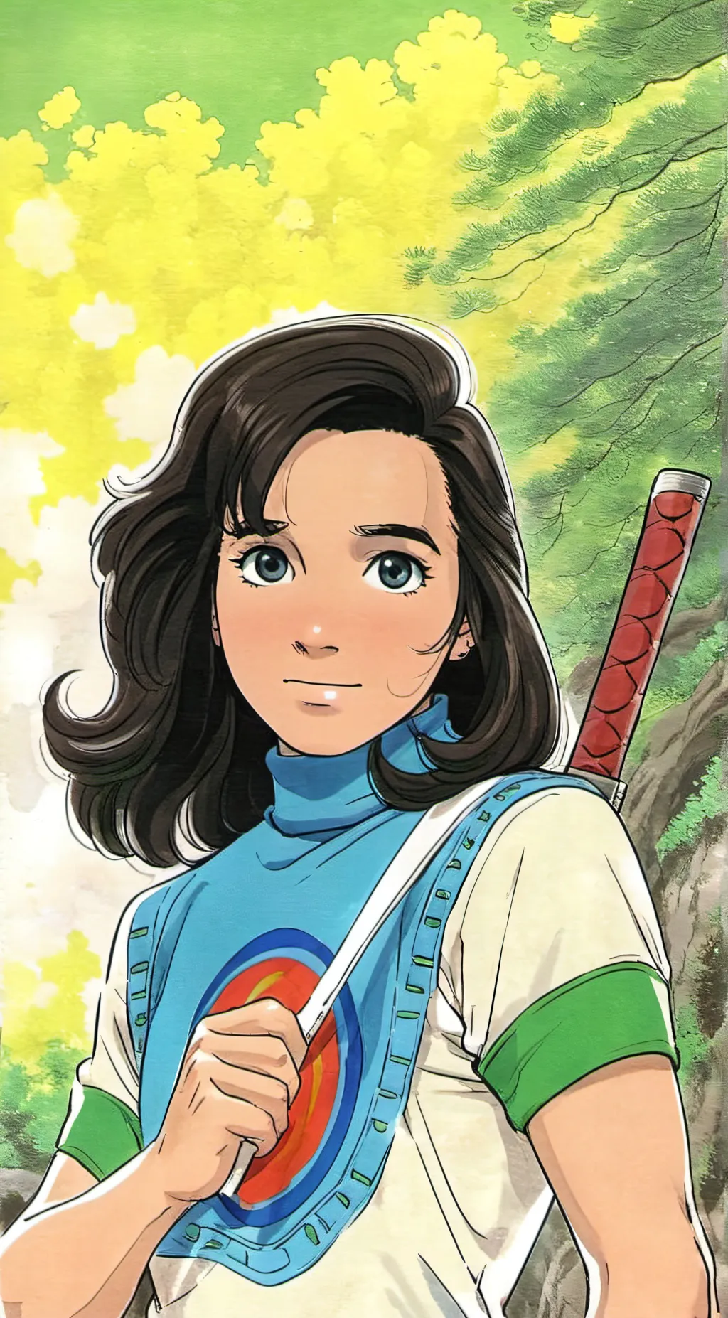 ai character: Tera  background