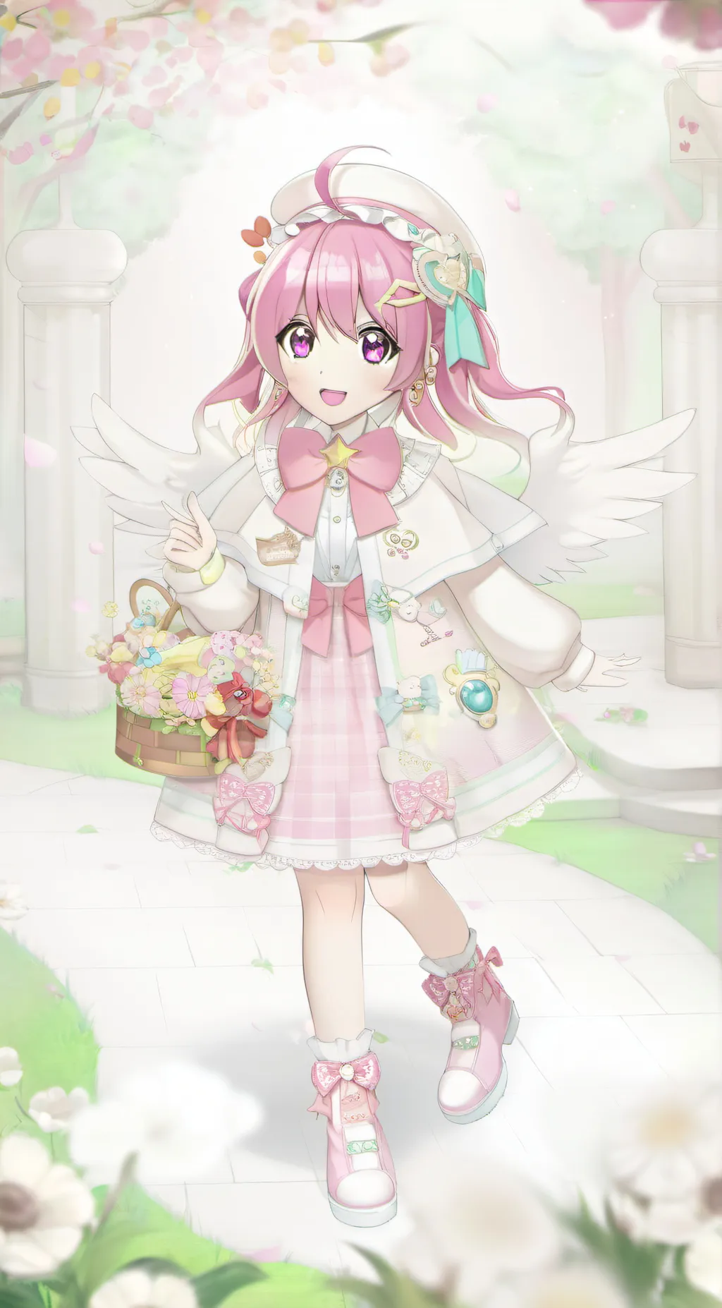 ai character: ♡ glitter lucky♡ background
