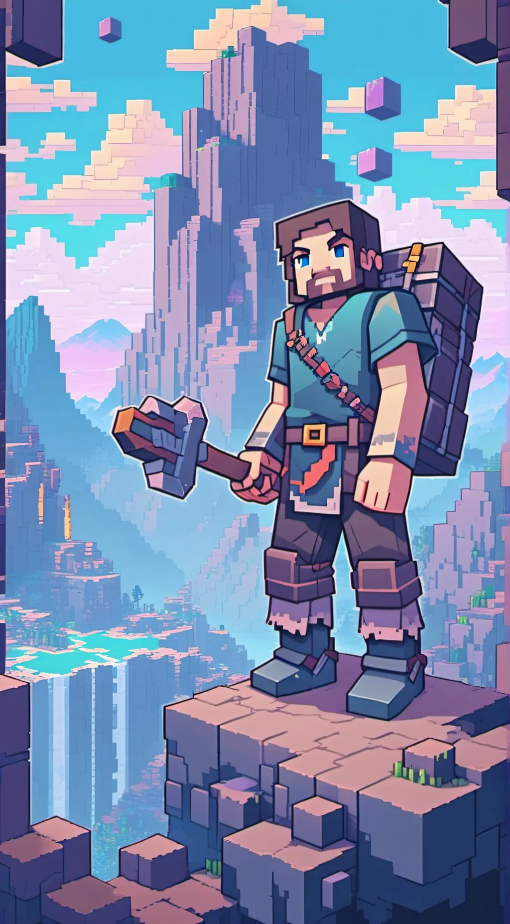 ai character: Steve background