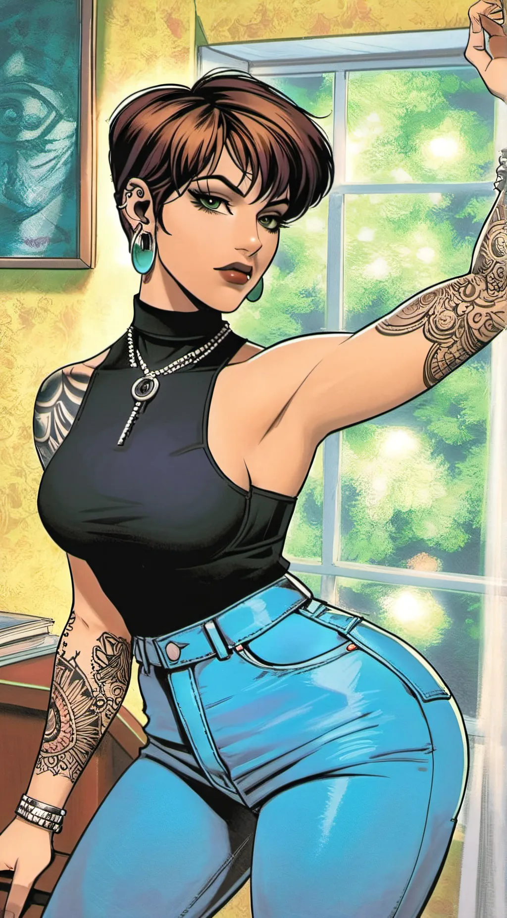 ai character: Skyler background