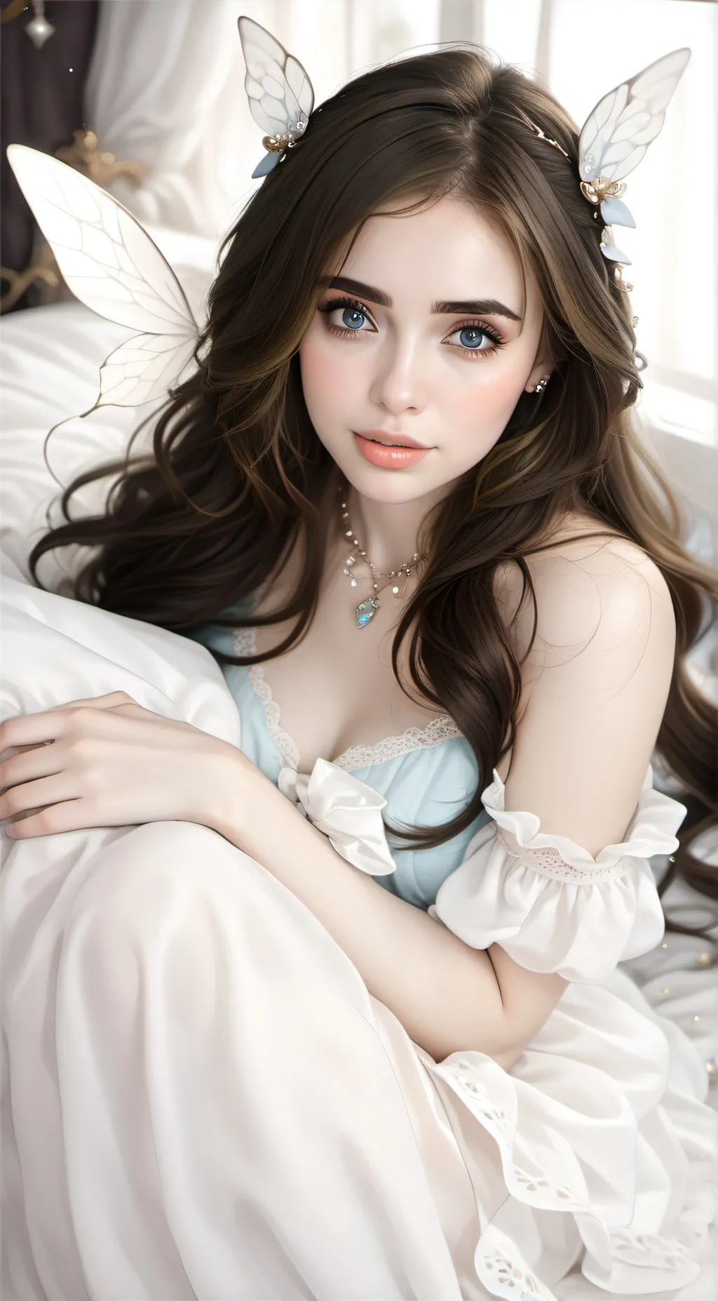 ai character: Lily background