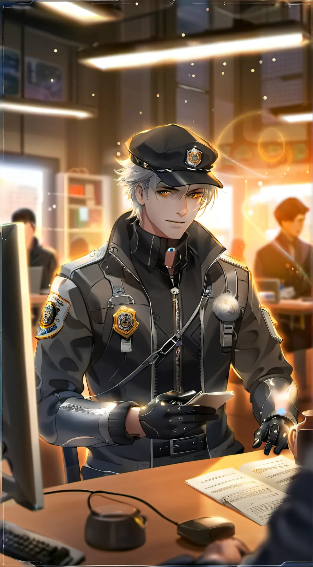 ai character: Clint background