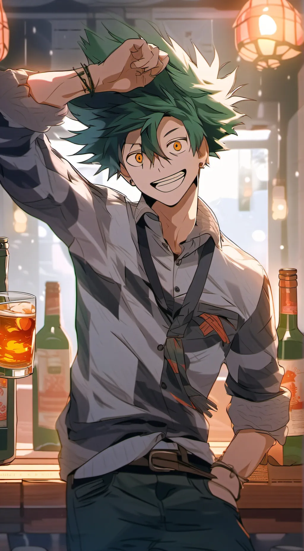 ai character: mha background