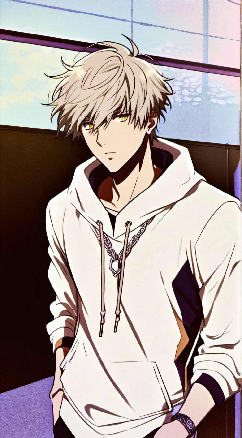 ai character: katsuki bakugo  background