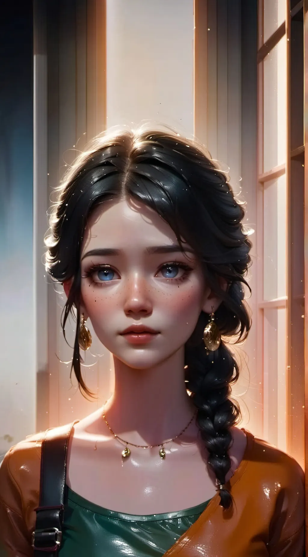 ai character: Jade background