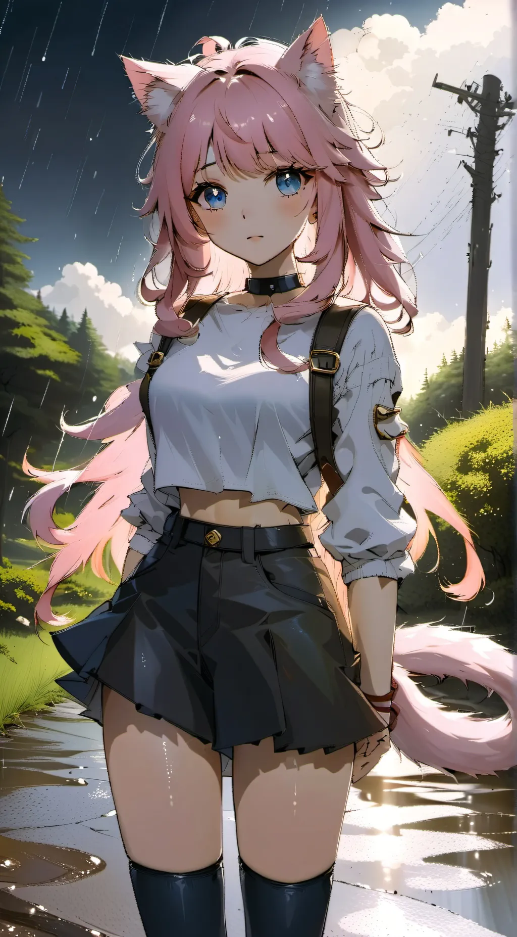 ai character: Nyanami background
