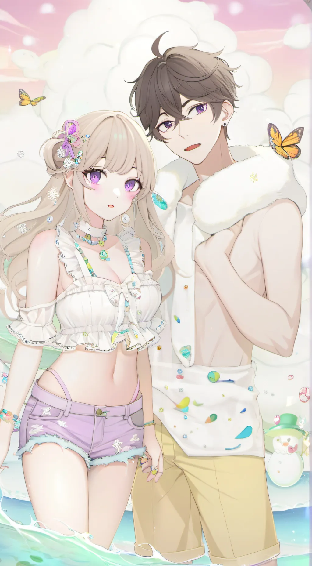 ai character: Rosie~ Elijah background