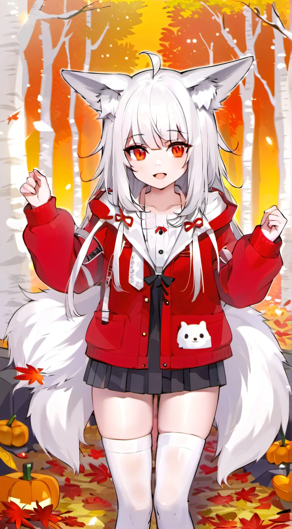 ai character: Ariana background