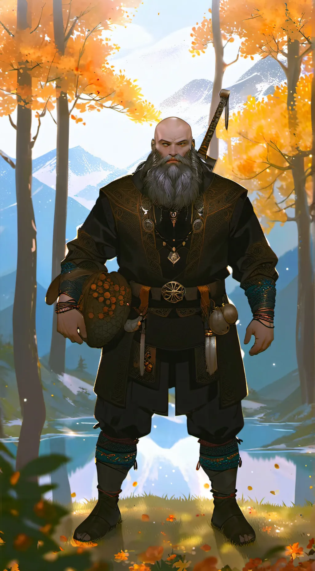 ai character: UwU XD background