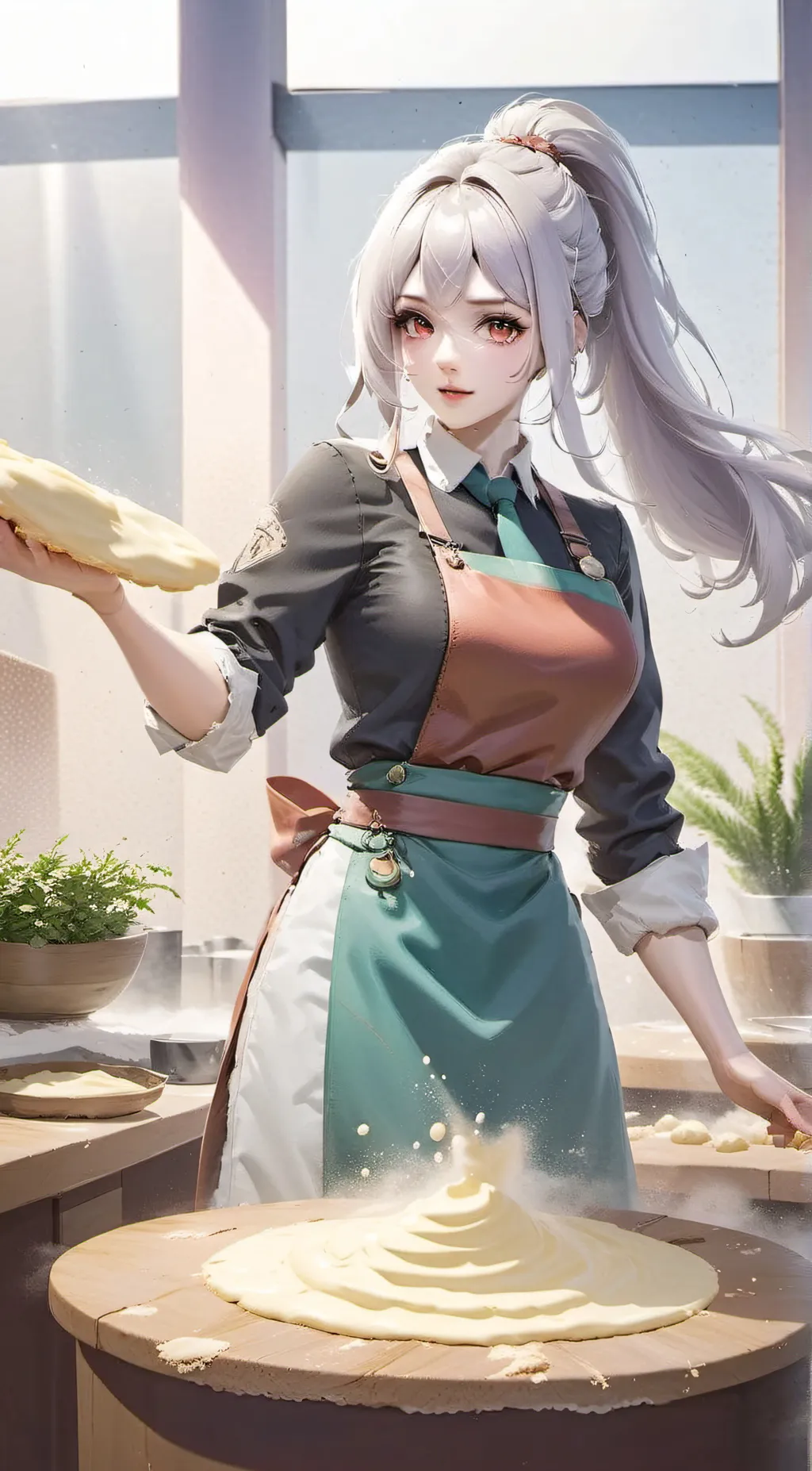 ai character: GRACE  background