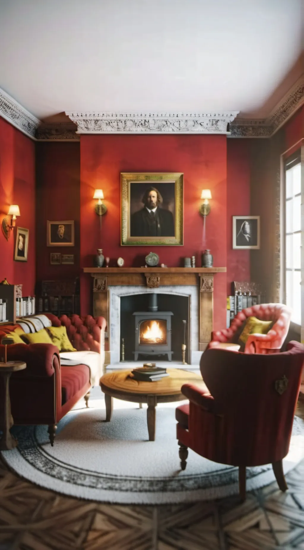 ai character: Fred  background