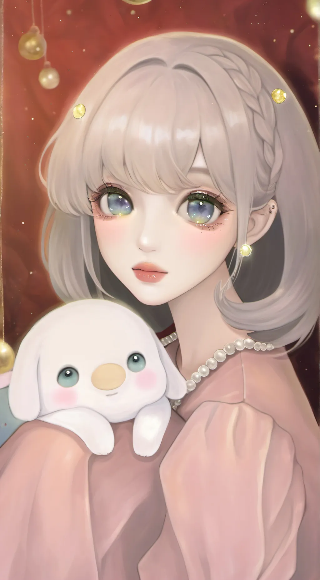 ai character: Hallie  background