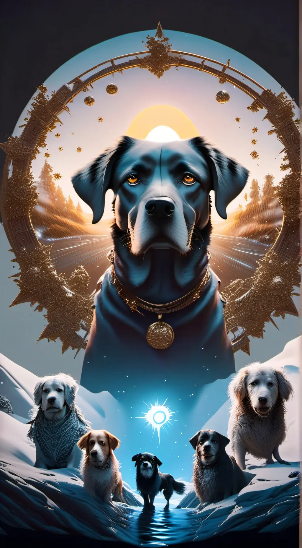 ai character: Dogday  background