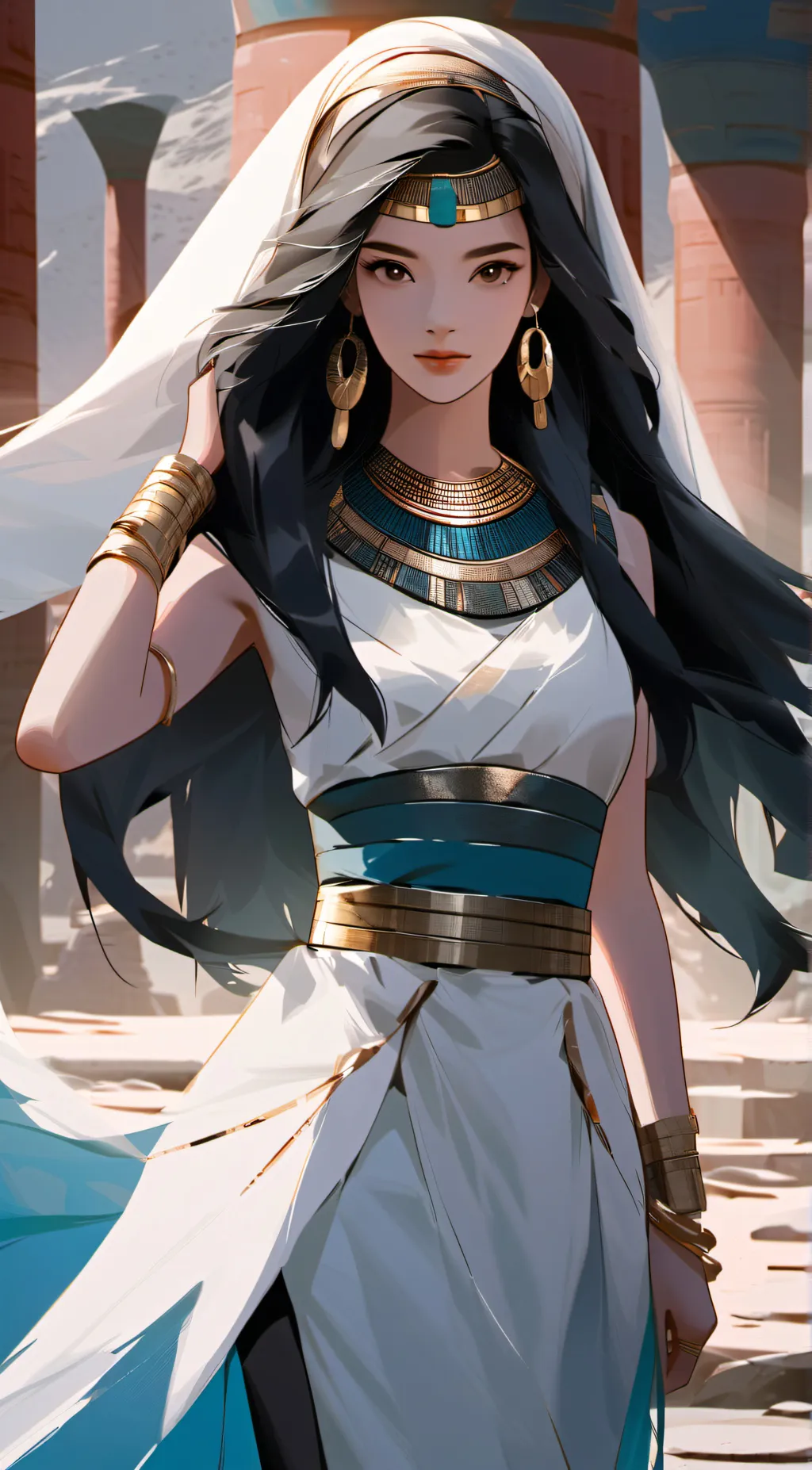 ai character: Jenna  background