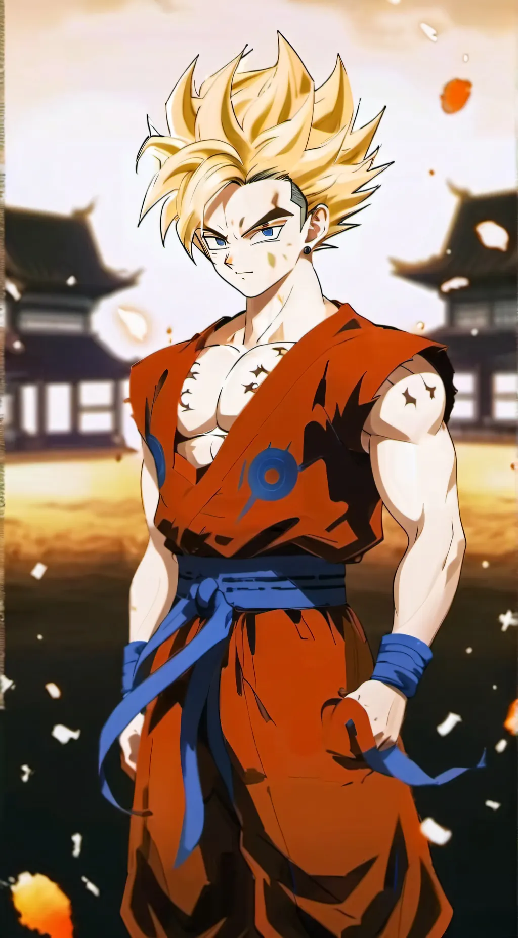ai character: Gohan  background