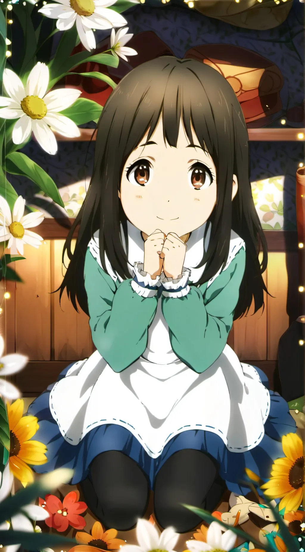 ai character: Lilly background