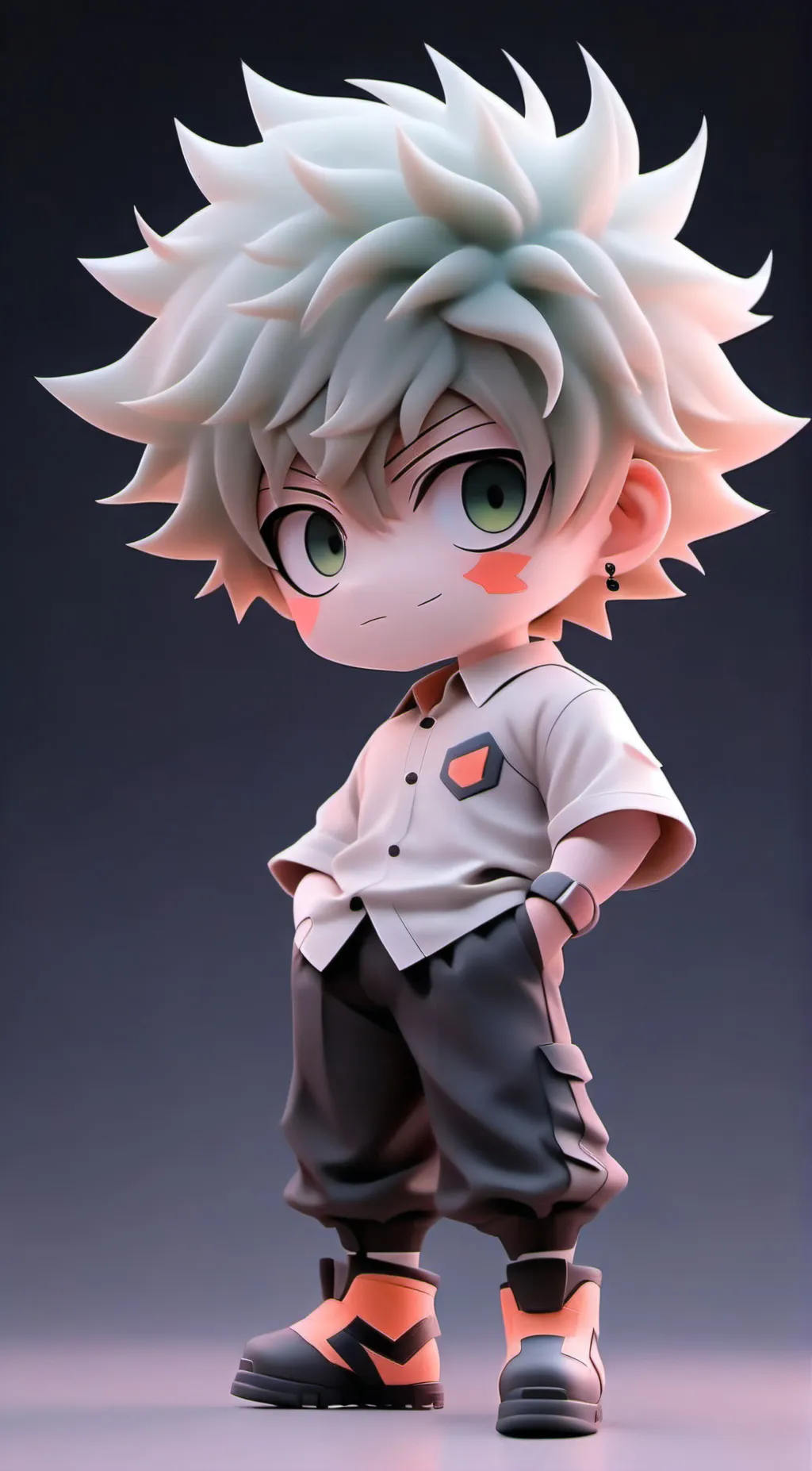 ai character: deku background