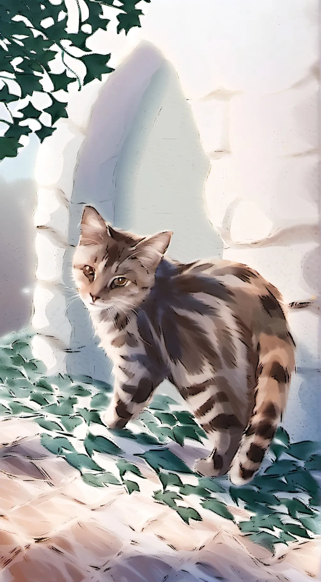 ai character: Fawn background