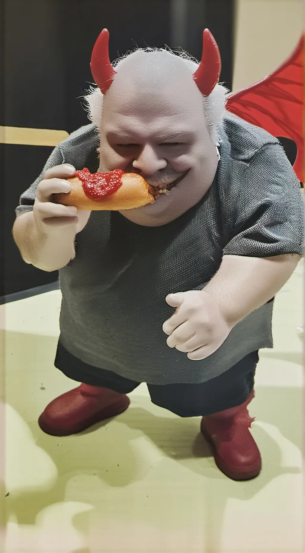 ai character: Moxxie  background