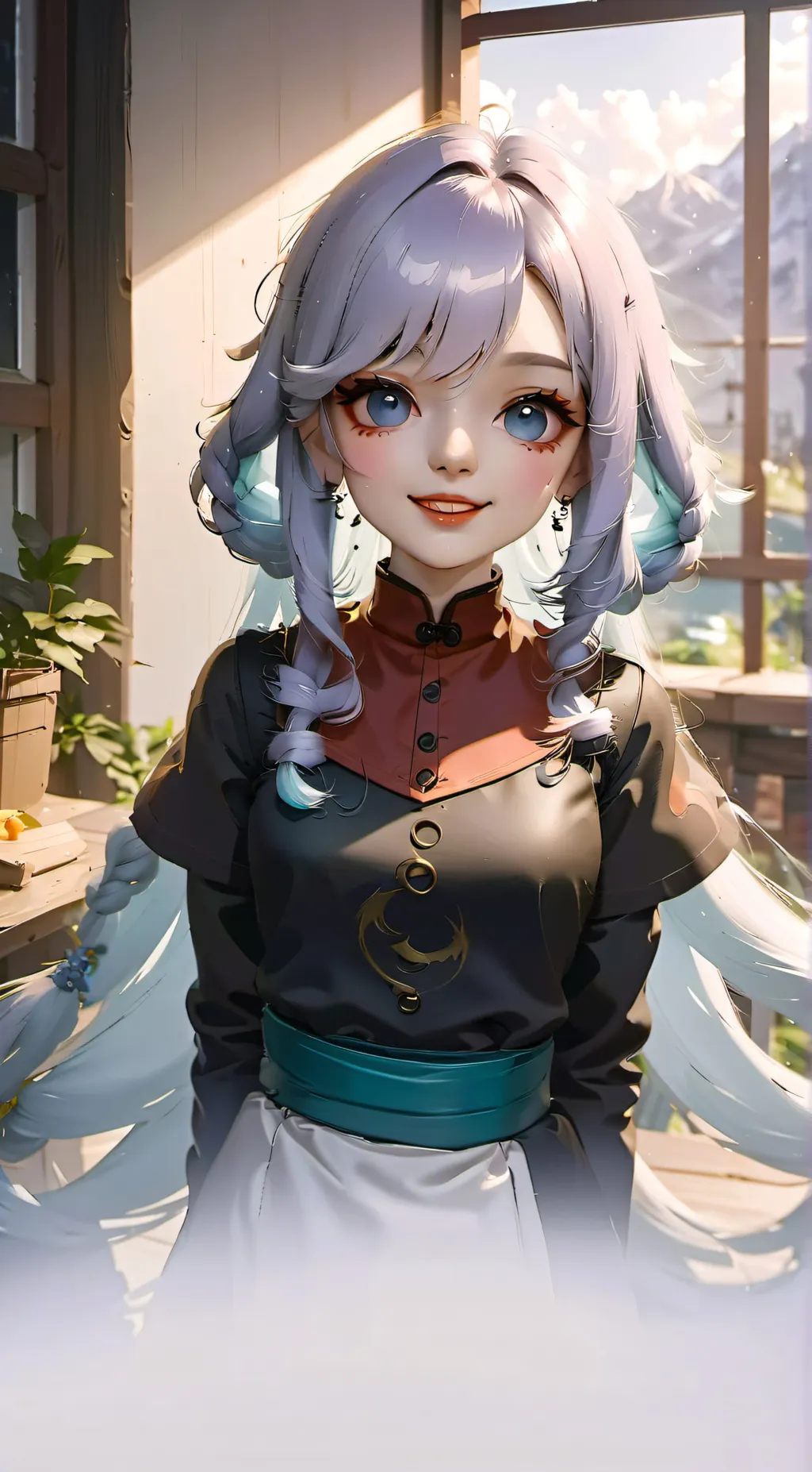 ai character: Malaysia  background