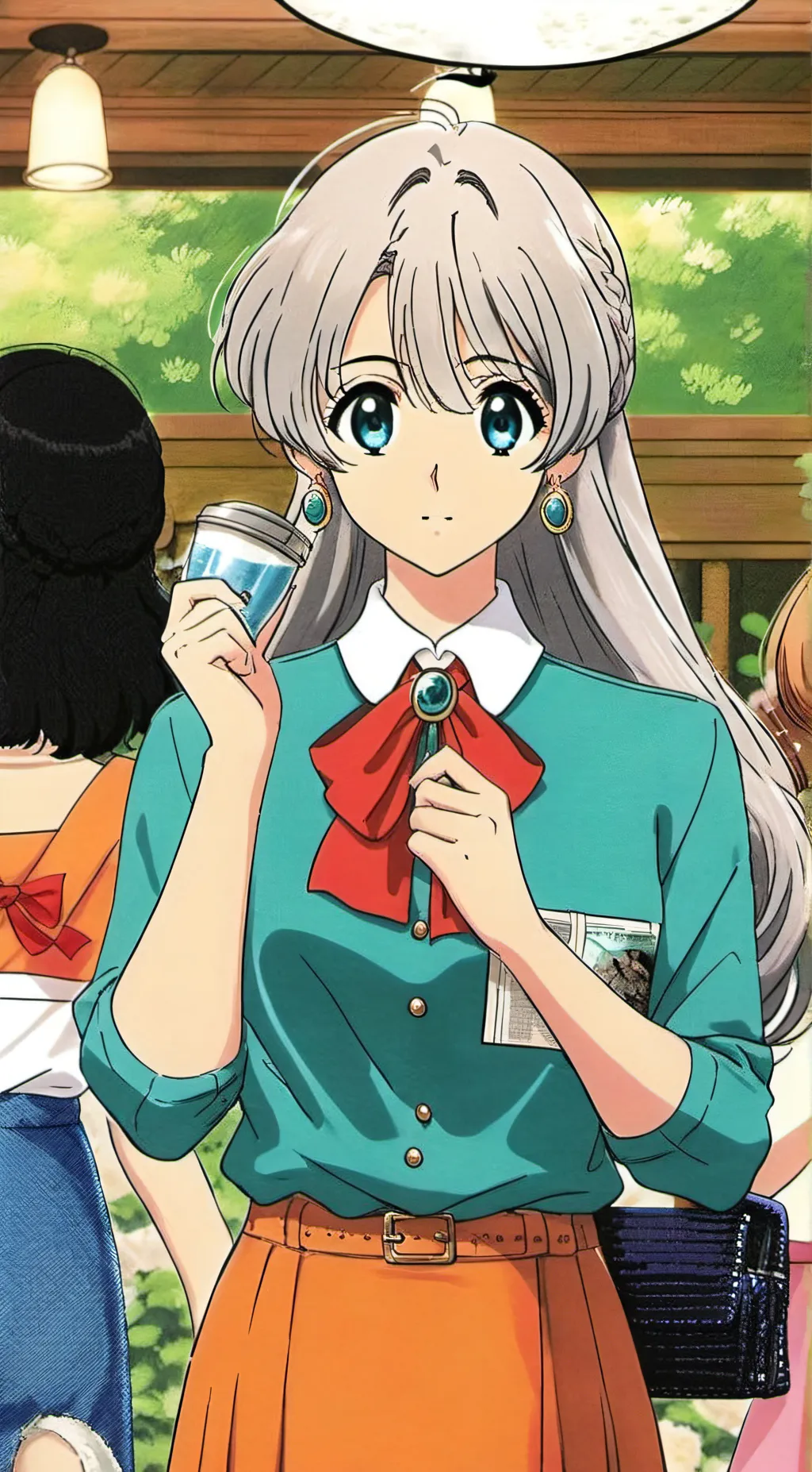 ai character: Mia  background