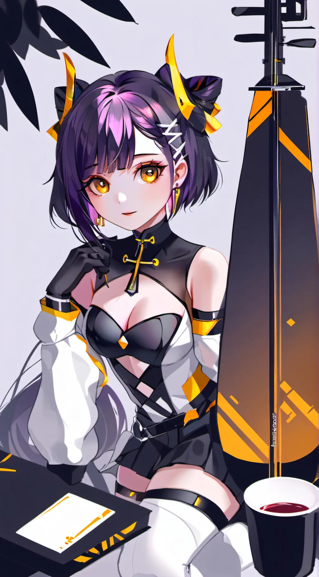 ai character: Victoria background