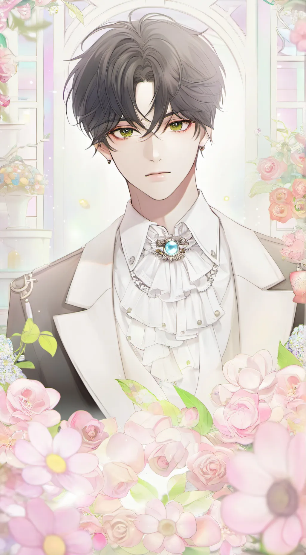 ai character: Damian  background